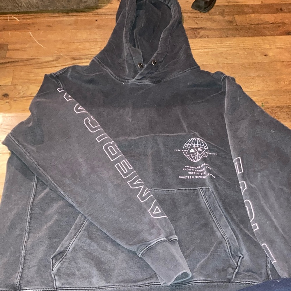 distressed hoodie